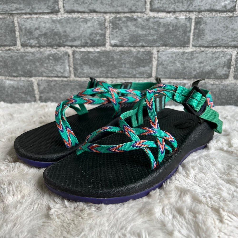 Chaco ZX/1 Mint Leaf Sandals Size 6